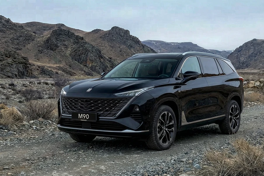 7 мест, полный привод и 9-ступенчатый автомат: тест нового кроссовера «Москвич М90»