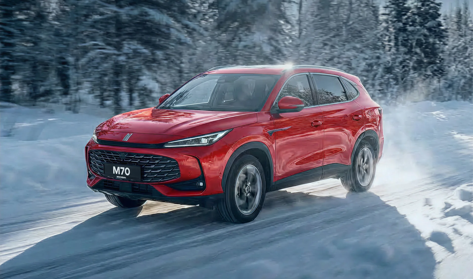 Михаил Кульдяев рассказывает о новом кроссовере Москвич М70